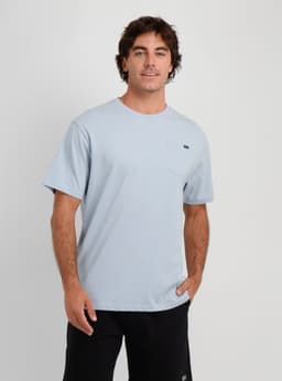 POLERA MANGA CORTA EAST CLIFF II AZUL CLARO M