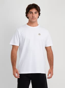 POLERA MANGA CORTA OG BADGE BLANCO L