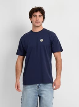 POLERA MANGA CORTA OG VINTAGE AZUL OSCURO XL