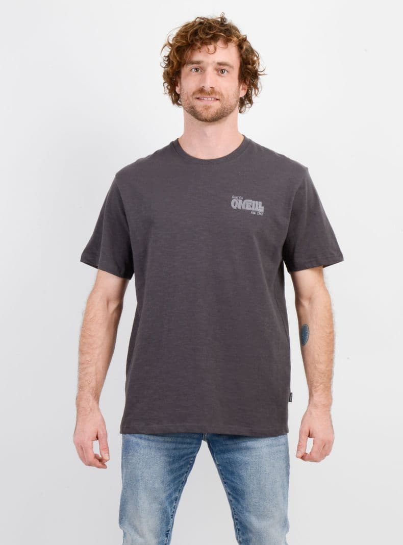 POLERA MANGA CORTA SKIPPER GRIS OSCURO S