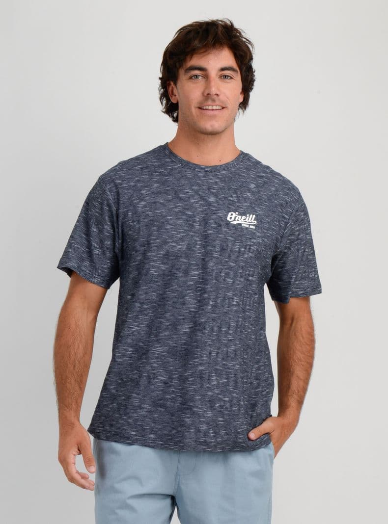 POLERA MANGA CORTA QUIVER II AZUL OSCURO L
