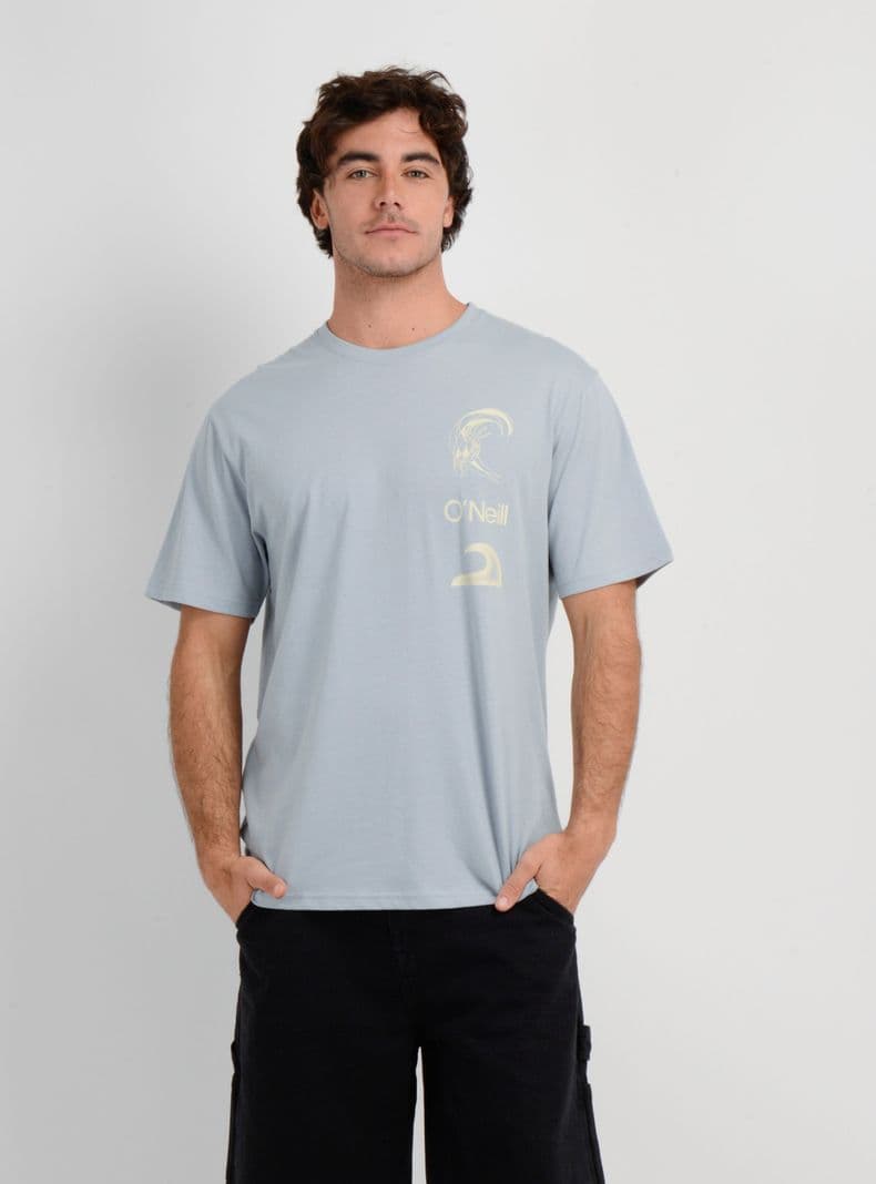 POLERA MANGA CORTA OG SHAPER AZUL CLARO L
