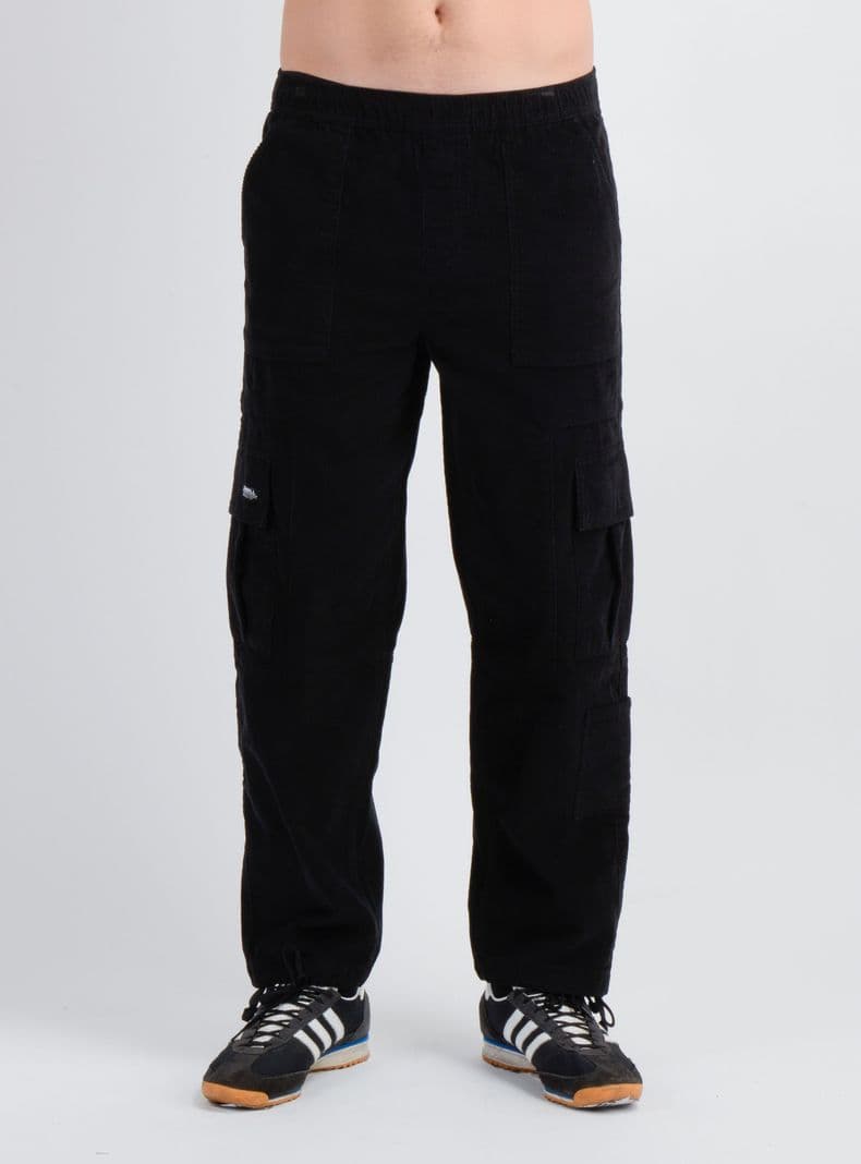 PANTALON COTELE CARGO SURF II NEGRO L