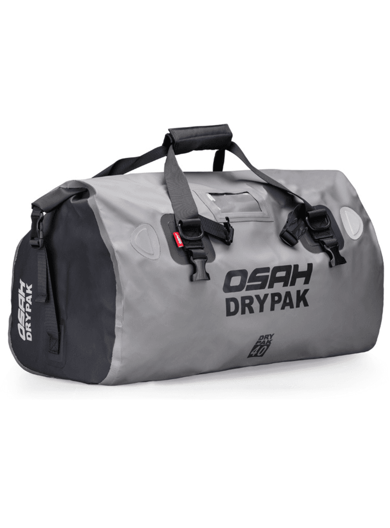 Bolso Seco Motocicleta / Bolso Impermeable 40 Litros Osah Drypak Gris 0