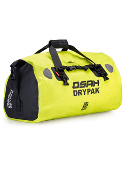 Bolso Seco Motocicleta / Bolso Impermeable 40 Litros Osah Drypak Verde Fluor 0