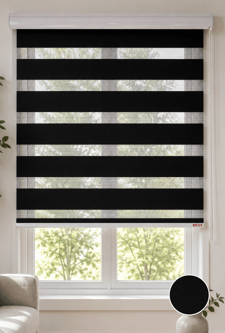 Cortina Roller Duo 200x240 Negro