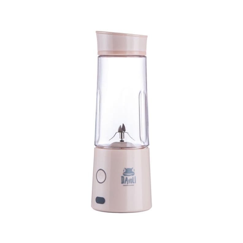 Licuadora Personal Portatil Davoli Vaso de Tritan Rosada Rosado