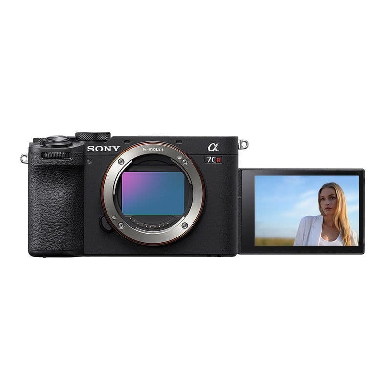 Camara Profesional Compacta Full Frame Mirrorless ILCE-7CR Negra Negro