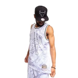 Polera Nba Marble 1997 Dennis Rodman Mitchell And Ness Blanco XL