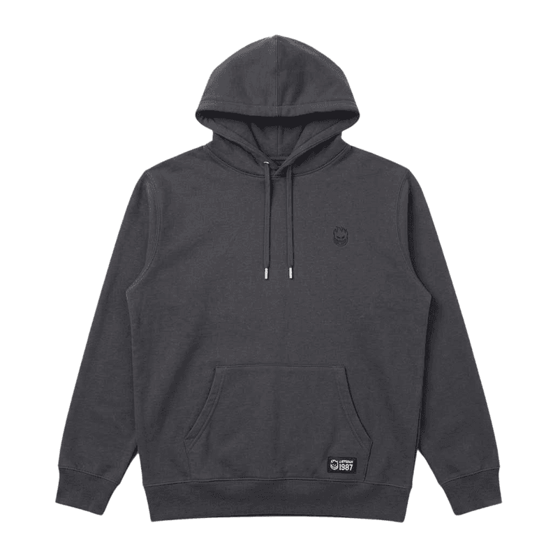 Poleron Hoodie Oversized Hombre Spitfire Grip State Gris XL