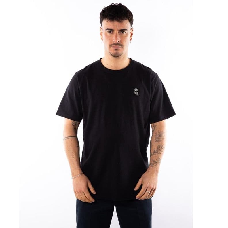 Polera Hombre T-Shirt Hang Loose Black Shaka Essencial Negro M
