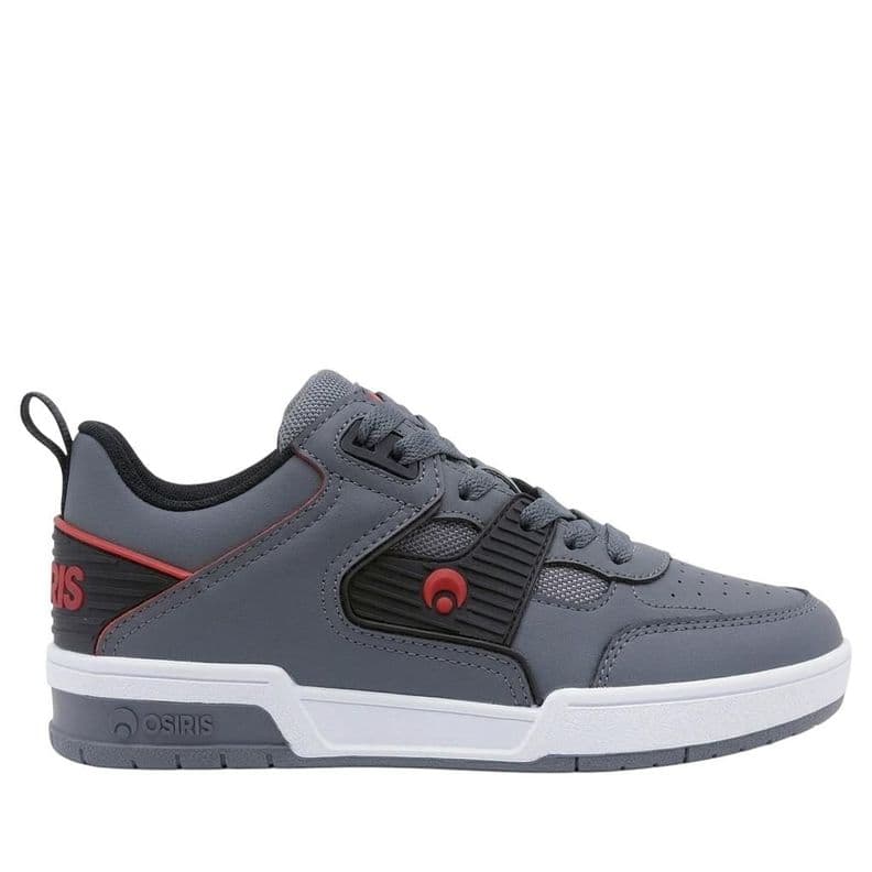Zapatillas Juveniles Osiris Quebec Jr Skate Urbano Gris 37