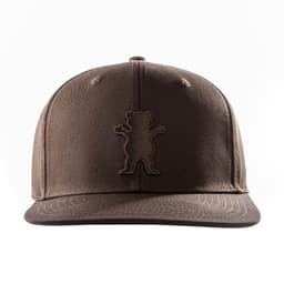 Jockey Cafe Grizzly Griptape Og Bear Snapback Raised Embroidery