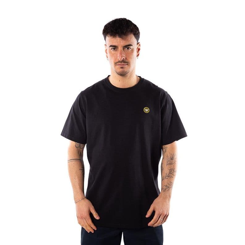 Polera Hombre T-Shirt Hang Loose Black Logo Essencial Negro S