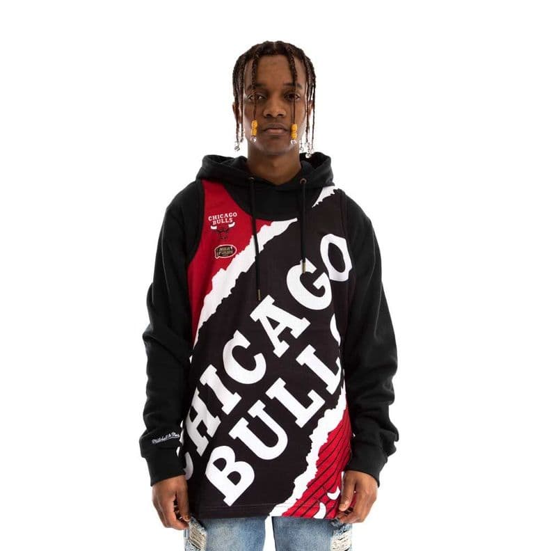 Polera Chicago Bulls Jumbotron 2.0 Mitchell And Ness Negro L