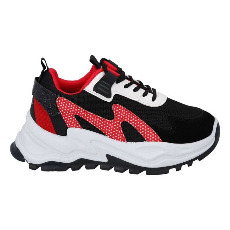 Zapatillas Nina Disney Minnie Mouse Chunky Sport Sneakers Negro 40