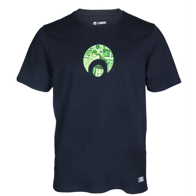 Polera Hombre Osiris Peacock Azul Negro S