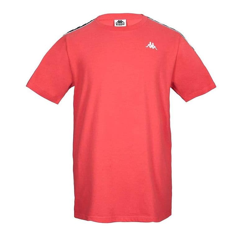 Polera Hombre Kappa Rojo Deportiva Urbana S