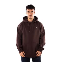 Poleron Hombre Hang Loose Hoodie Brown Essencial Cafe L