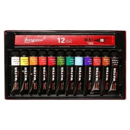 Set 12 Acuarelas en Tubo Giorgione G-WC1201 de 12 ml
