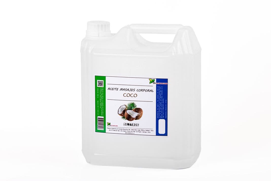 Aceite De Masajes Coco - Bidon 5 Litros