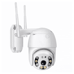CAMARA IP PARA EXTERIOR IMPERMEABLE WIFI FULL HD Blanco