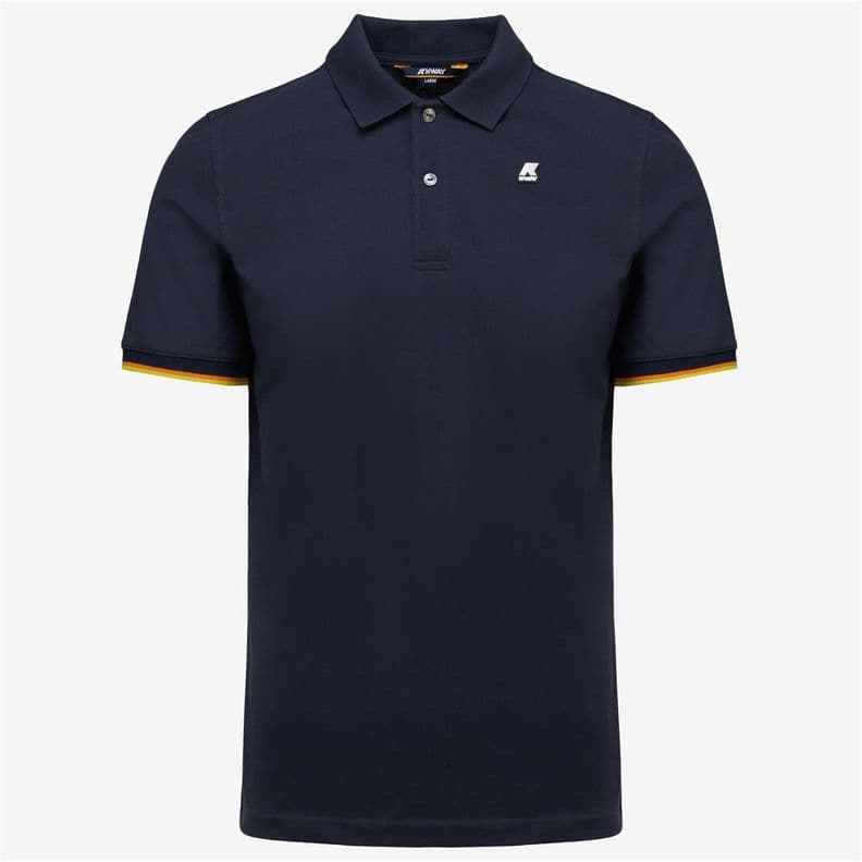Polera K-Way Men Vincent Blue Depth Azul L