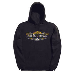 Poleron Stance Hoodie Wu-Tang Panther Hoodie Black Negro XL