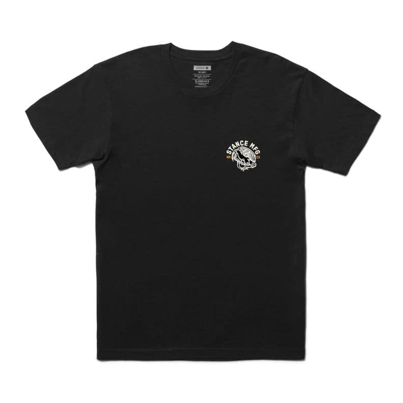 Polera Stance Classic Prey Black Negro XL