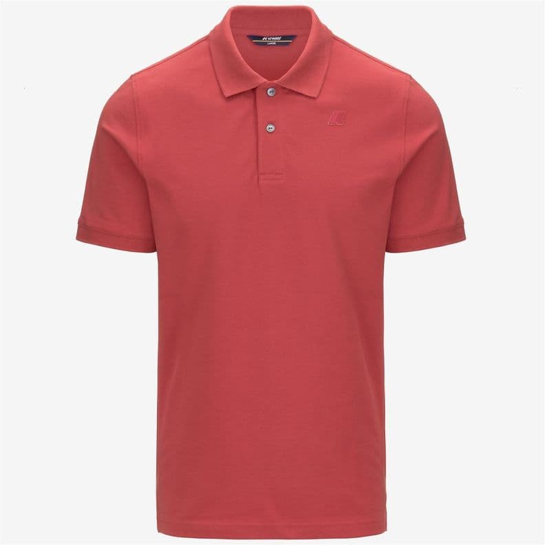 Polera K-Way Men Amedee Pique Red Jasper Rojo XL