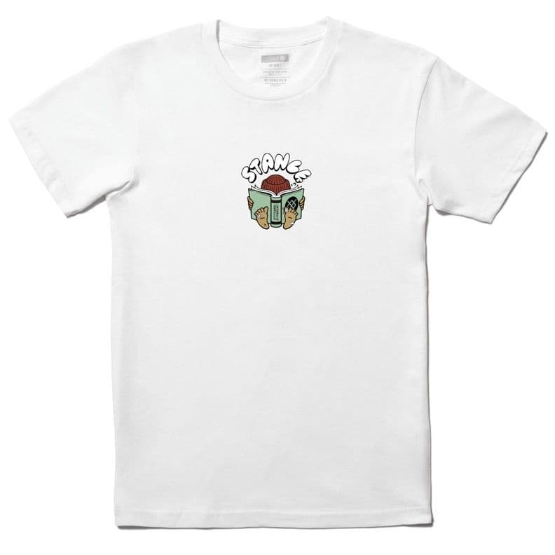 Polera Stance Reader White Blanco M