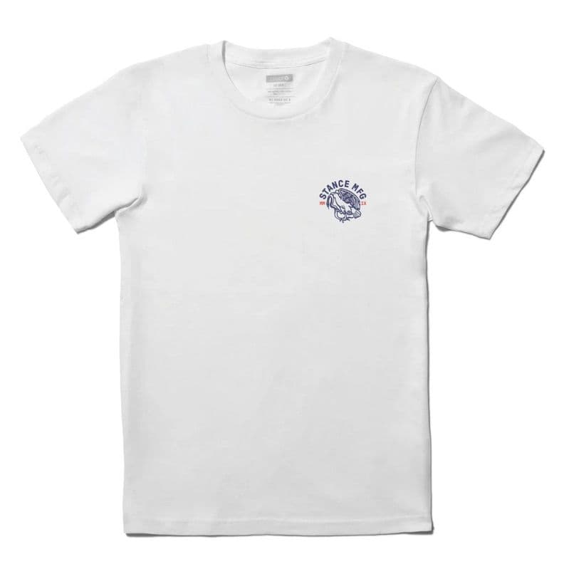 Polera Stance Classic Prey White Blanco L