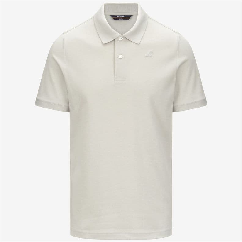 Polera K-Way Men Amedee Pique Beige Light XL