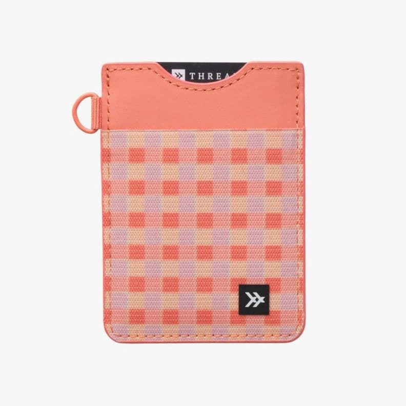 Billetera Thread Vertical Wallet Juno Rosado
