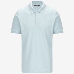 Polera K-Way Men Amedee Pique Blue Baby Azul S
