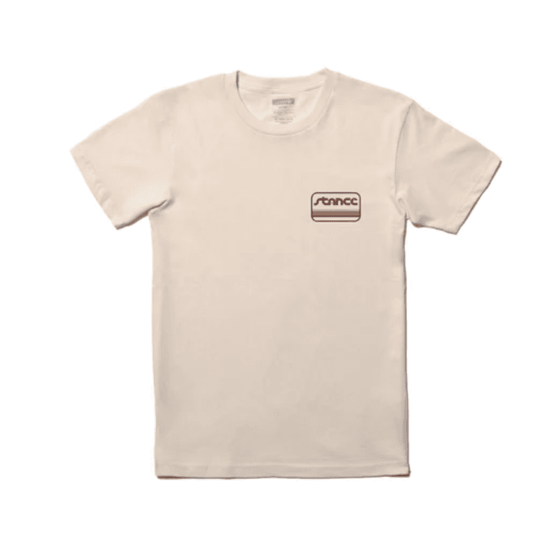 Polera Stance Camino Vintage White Beige S