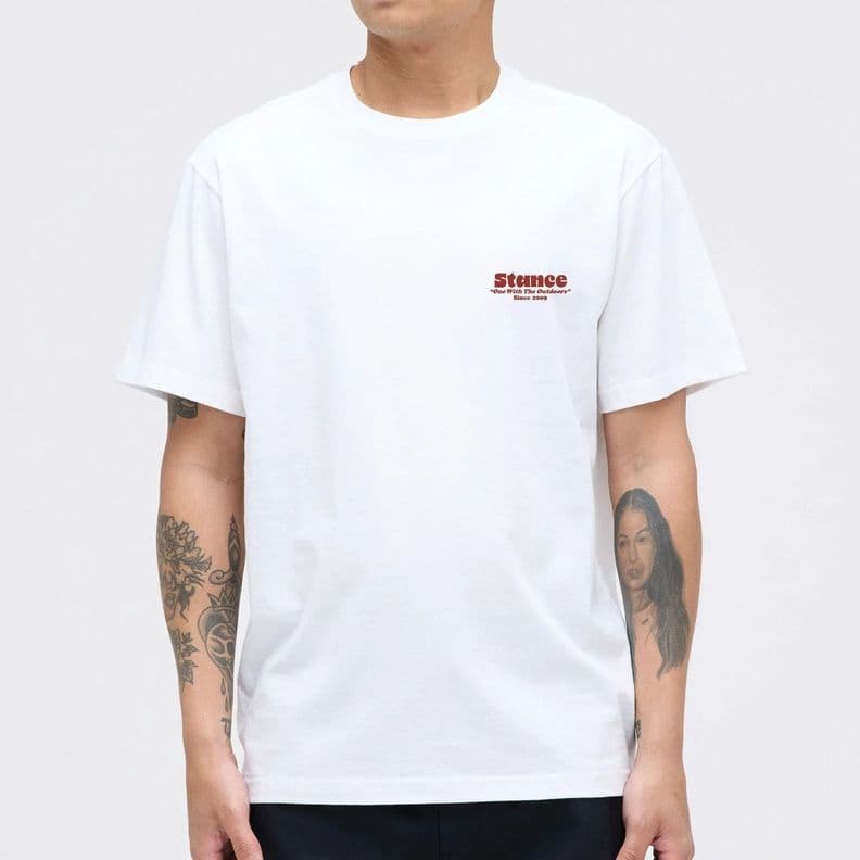 Polera Stance Outdoors White Blanco XXL