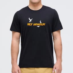 Polera Stance Hey Arnold Stoop Black Negro L