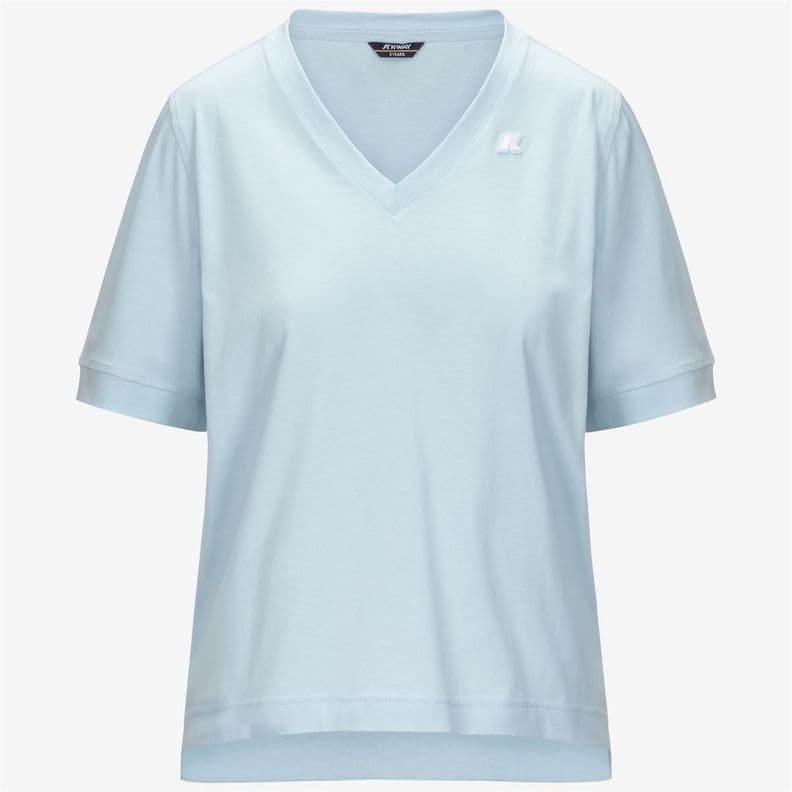 Polera K-Way Women Leda Blue Baby Azul S