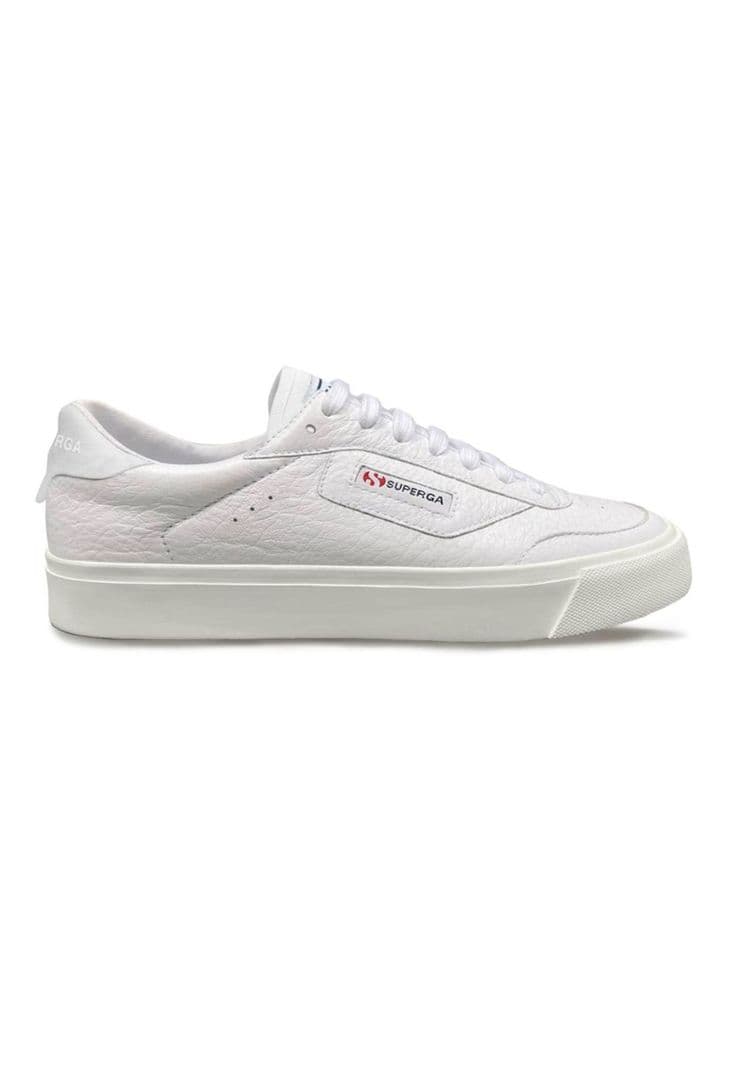 Zapatilla 3843 Court White Avorio Blanco 35
