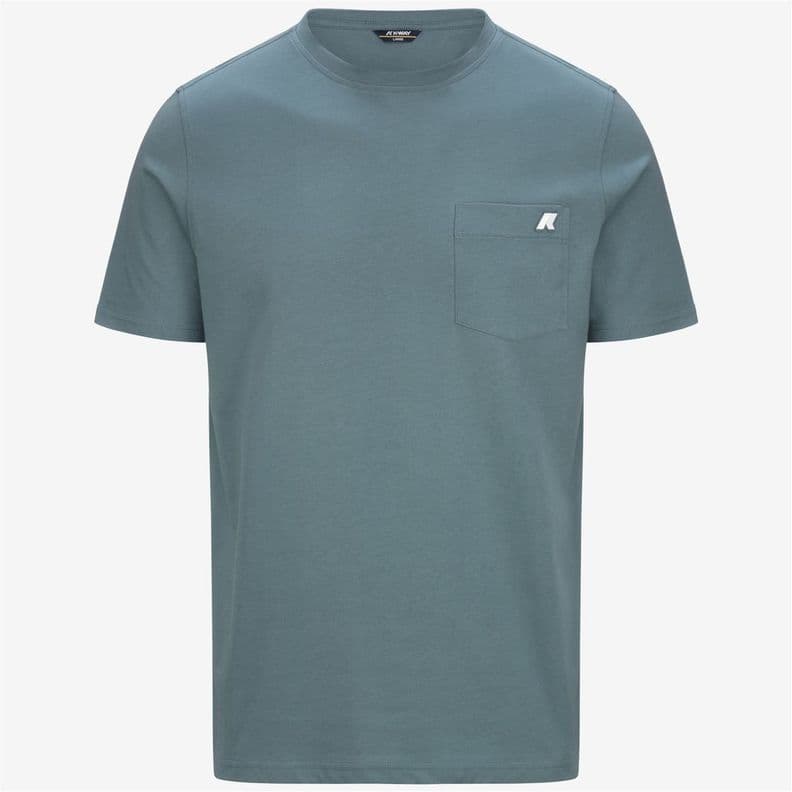 Polera K-Way Men Sigur Green Iron Verde S