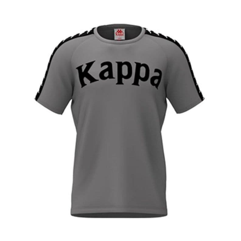 Polera Men Banda Balima Grey Melange Banda Black White Gris XL