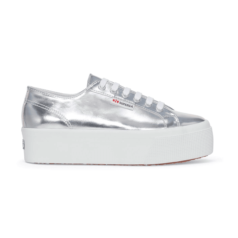 Zapatilla 2790 Mirror Synthetic Material Silver Gris 37