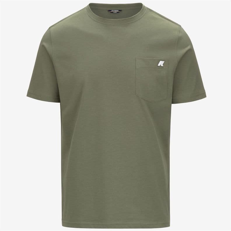Polera K-Way Men Sigur Green Lichen Verde L