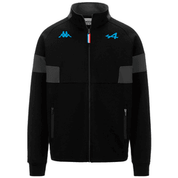 Chaqueta Kappa Men Supporter Adofre ALPINE F1 Black Grey Negro L