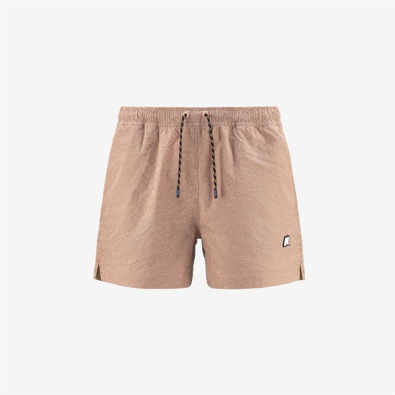 Traje de Bano K-Way Men Loiret Pink Stripes Rosado S