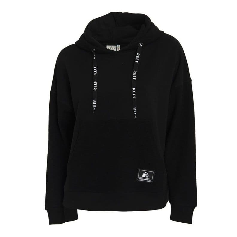Poleron Women Hoodie Black Pink Negro M