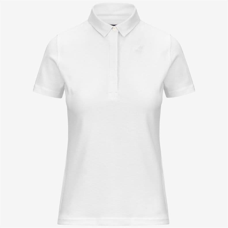 Polera K-Way Women Amedea Pique White Blanco S