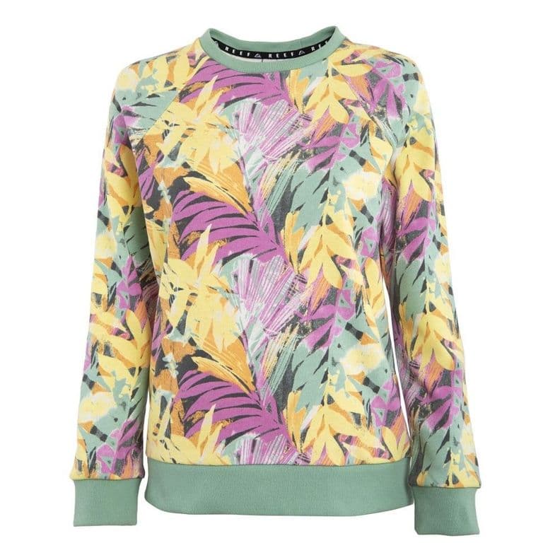 Poleron Kids Crew Leaf Multicolor Morado 14
