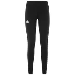 Calza Kappa 222 Banda Anen Black White Negro L